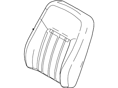 Ford 3W4Z-5464811-AA Seat Back Pad