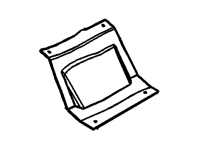 5C3Z-25111A74-AA Ford Access Hole Cover Illustration 1 of 1