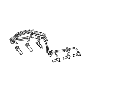 Ford Explorer Spark Plug Wire - 3U2Z-12259-B