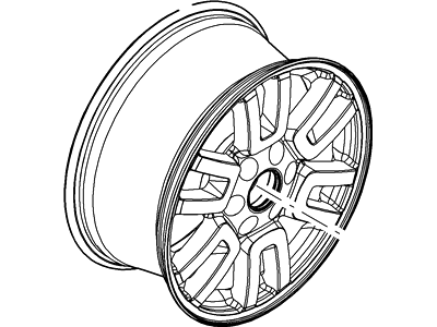 Ford BL1Z-1007-C Wheel Assembly