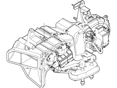 Ford 8L1Z-18D283-B Evaporator Assembly