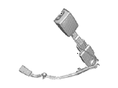 Ford EJ7Z-7861203-AE Buckle Assembly - Seat Belt