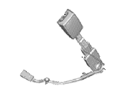 Ford EJ7Z-7861203-AP Buckle Assembly - Seat Belt