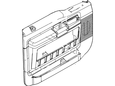 Ford 7C3Z-2523942-CE Panel Assembly - Door Trim