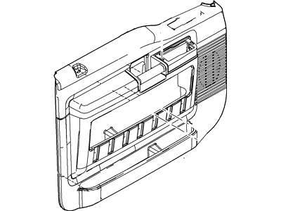 Ford FC3Z-3623943-AA Panel Assembly - Door Trim