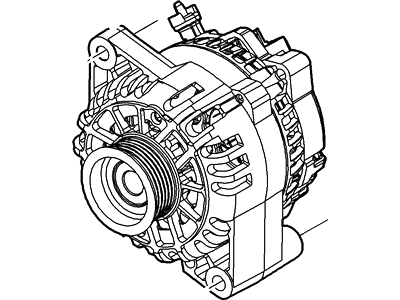 2003 Ford Mustang Alternator - 1R3Z-10V346-ARM