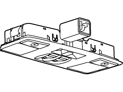 Ford BE8Z-58519A70-AA Console Assembly - Overhead