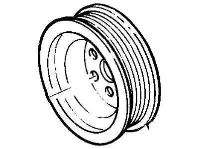 Ford F2UZ-6A312-A Compressor Pulley