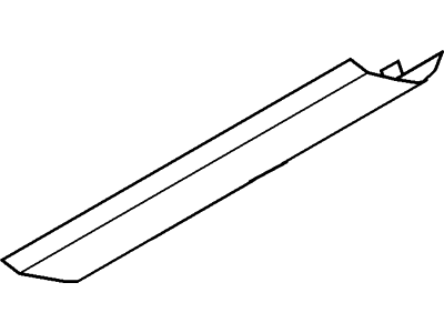 Ford 1L2Z-7841308-AAE Moulding - Roof Opening