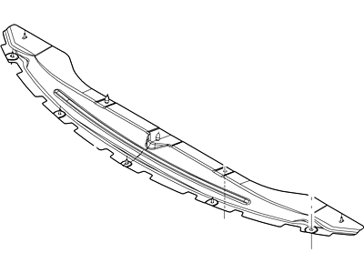 Ford 7T4Z-8349-A Deflector - Air