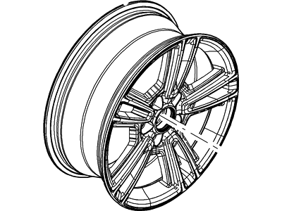 2010 Ford Mustang Spare Wheel - AR3Z-1007-D