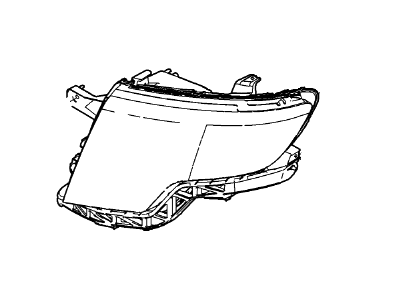 Ford Edge Headlight - 9T4Z-13008-C