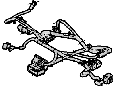 Ford 9L8Z-14C719-AB Wire Assembly - Motor Seat Adjuster