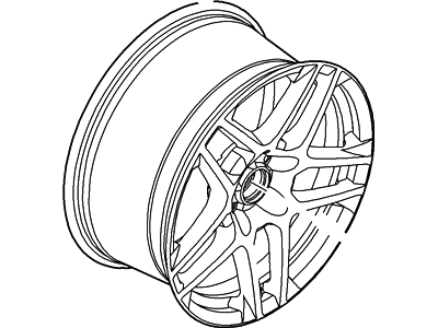 Ford BR3Z-1007-M Wheel Assembly
