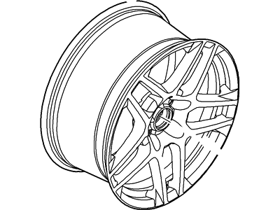 2013 Ford Mustang Spare Wheel - BR3Z-1007-M