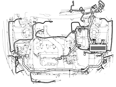 Ford 9E5Z-14290-MA Wiring Assembly