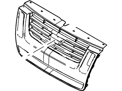 2009 Ford Explorer Grille - 8L2Z-8200-CA