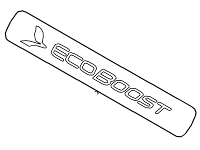 Ford AE9Z-7442528-B Nameplate