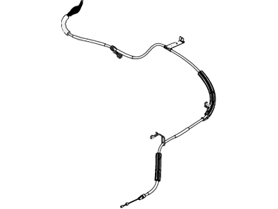 2012 Ford F-350 Super Duty Parking Brake Cable - BC3Z-2A635-K