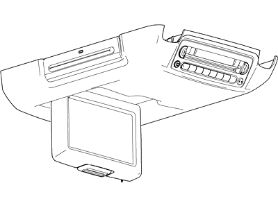 Ford 4L3Z-10E947-AAC Screen Assembly