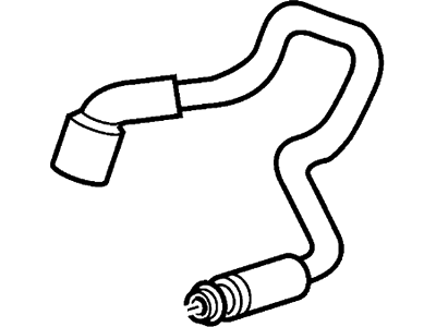 Ford Contour Crankcase Breather Hose - F6RZ-6758-AD