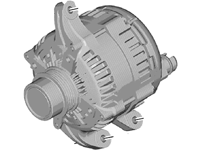 Ford EJ7Z-10346-A Alternator Assembly