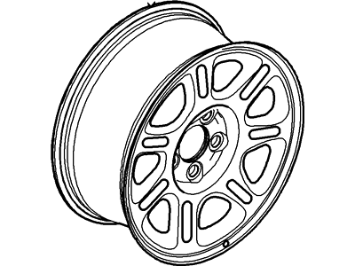 Ford 1L5Z-1015-DA Wheel Assembly