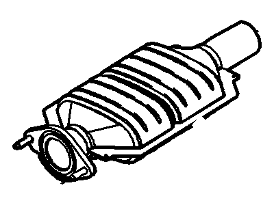 2007 Ford Fusion Catalytic Converter - 7E5Z-5E212-GA