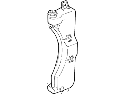 Ford F4ZZ-8A080-B Tank Assembly - Radiator