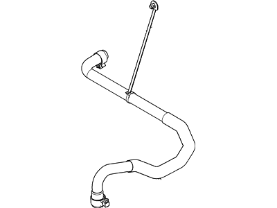 2008 Ford Escape Cooling Hose - 8L8Z-18472-B