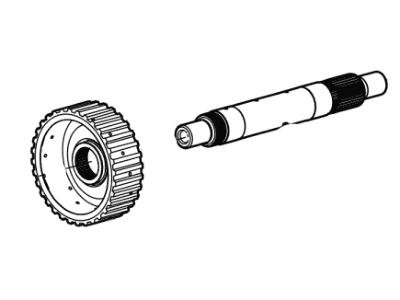 Ford BC3Z-7B311-A Shaft - 5th Speed