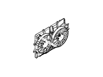 Ford Escape Engine Cooling Fan - 5M6Z-8C607-AH