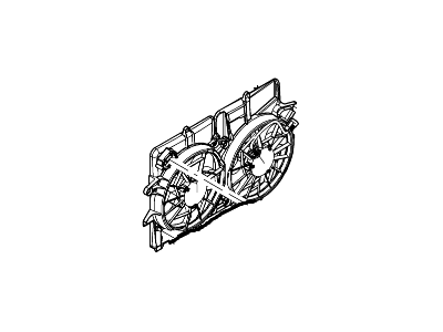 Mercury Fan Motor - 5M6Z-8C607-AH