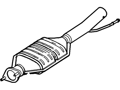 Ford 5L8Z-5A289-A Resonator Assembly