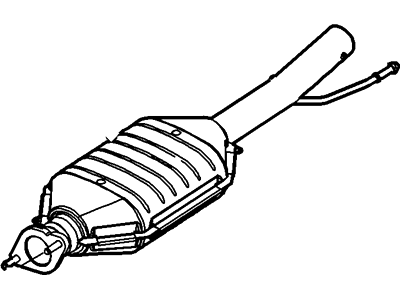 Ford 2L8Z-5E212-AA Catalytic Converter Assembly