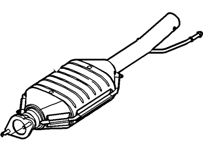 Ford 6L8Z-5E212-C Catalytic Converter Assembly