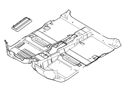 Ford BT1Z-7413000-BA Carpet - Floor