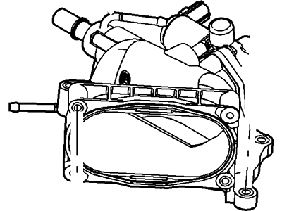 Ford 4C3Z-9A589-AA Spacer - Throttle Body