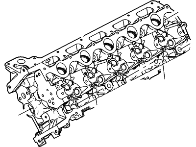 2009 Ford F-450 Super Duty Cylinder Head - 9C3Z-6049-A