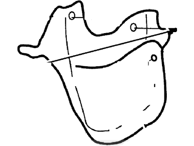 Ford F-250 Mud Flaps - F65Z-16A550-CE
