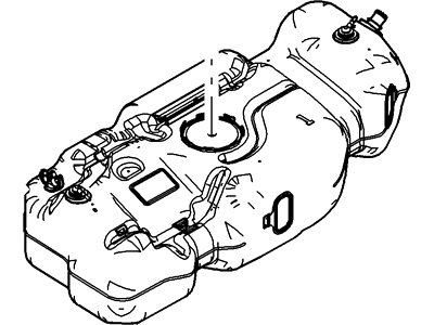 Ford 9L1Z-9002-A Fuel Tank Assembly