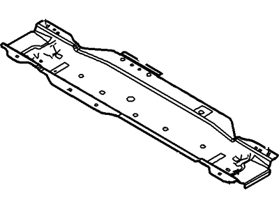 2014 Ford Expedition Rear Crossmember - 9L1Z-40101C16-A