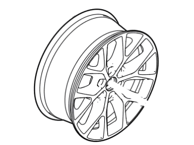 Ford FL1Z-1007-D Wheel Assembly