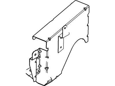 Ford 4C2Z-12A659-AA Bracket