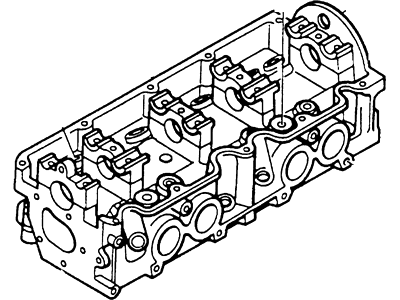 1989 Mercury Cougar Cylinder Head - F4DZ6049A