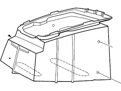 Ford 2C3Z-2506010-AAA Box Assembly - Glove Compartment