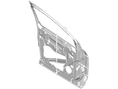 Ford CJ5Z-7820125-A Door Assembly - Front - Less Hinges