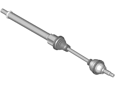 Ford D1BZ-3B436-A Front Axle Shaft