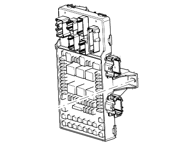 Ford 4L7Z-14A068-AE Fuse Box Assembly