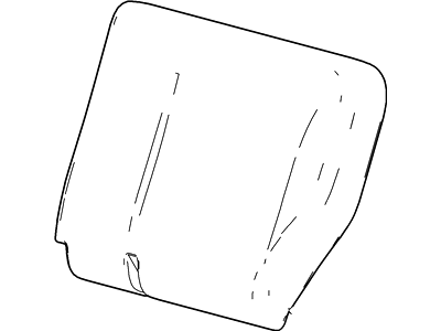 Mercury Mariner Seat Cover - 6E6Z-7866601-BAB